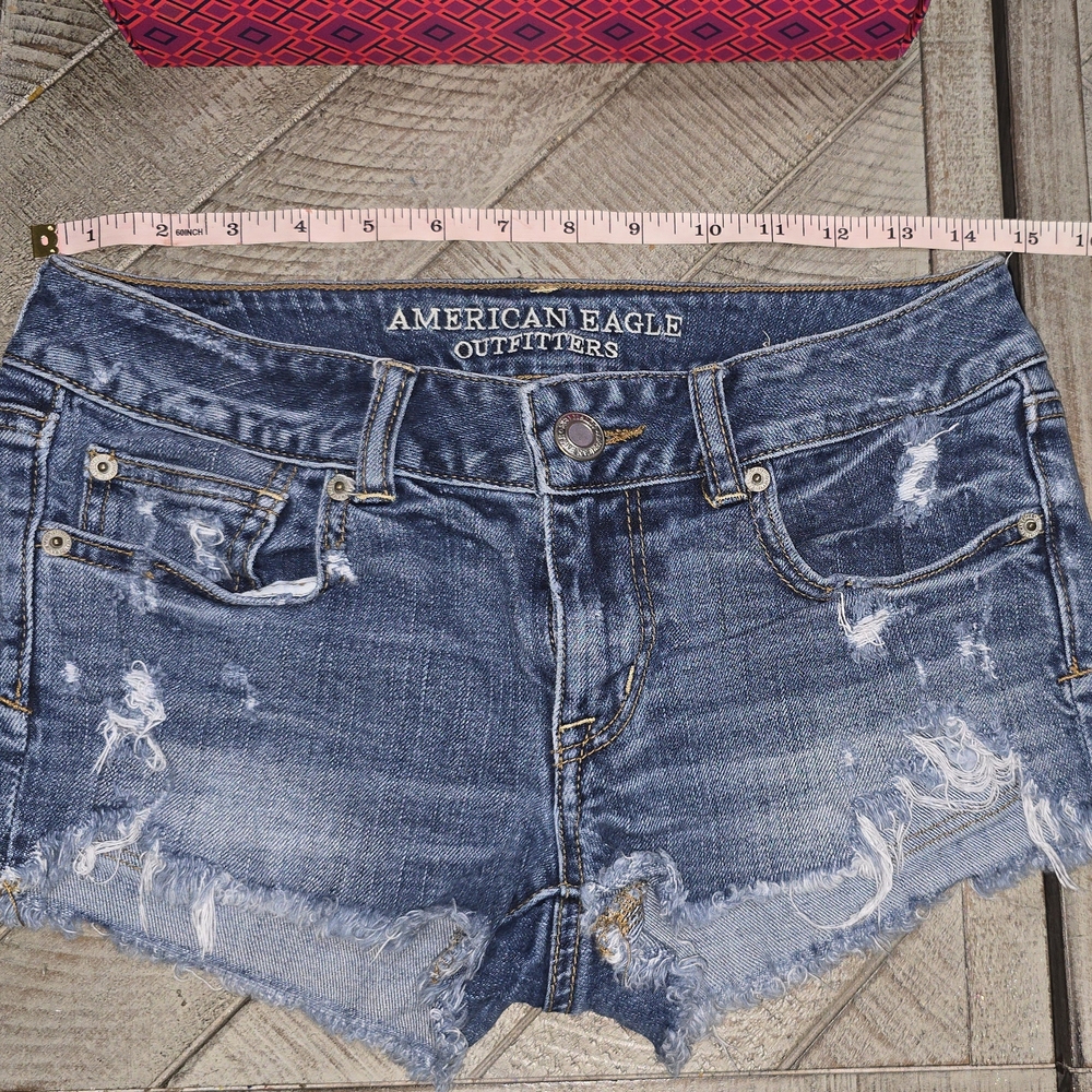American Eagle Outfitters Blue Denim Women's Shorts